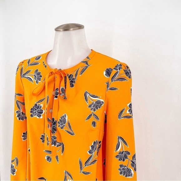 Draper James Rosanne Shift Dress Marigold Floral - Picture 3 of 6
